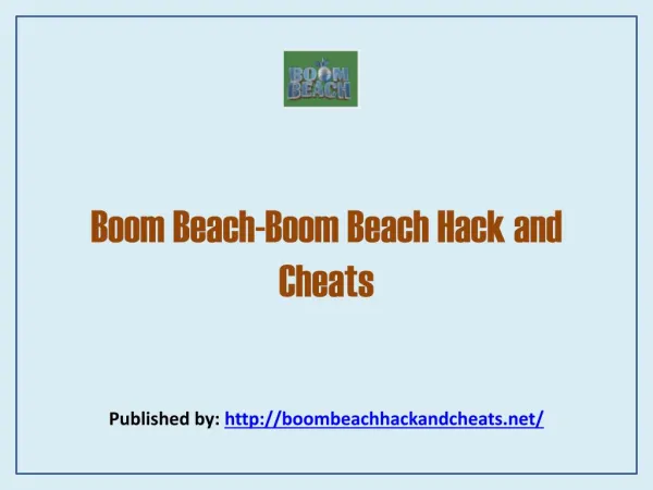 Boom Beach-Boom Beach Hack And Cheats
