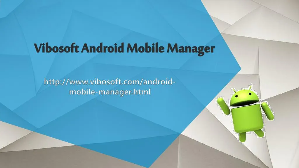 vibosoft android mobile manager