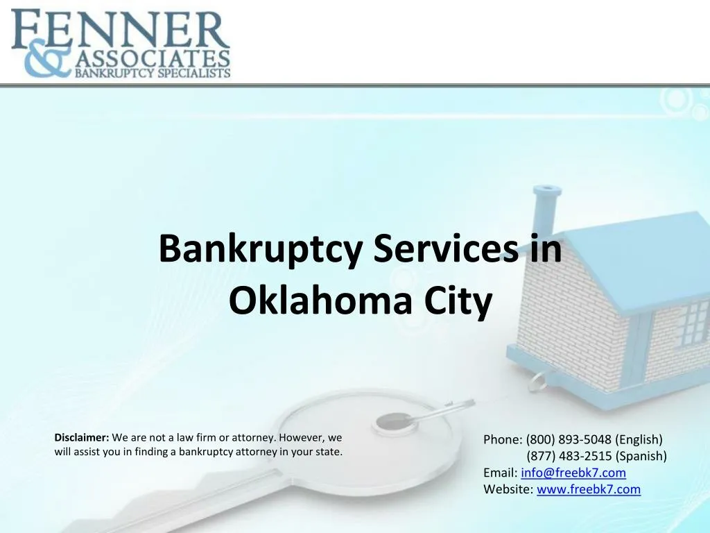 bankruptcy services in oklahoma city