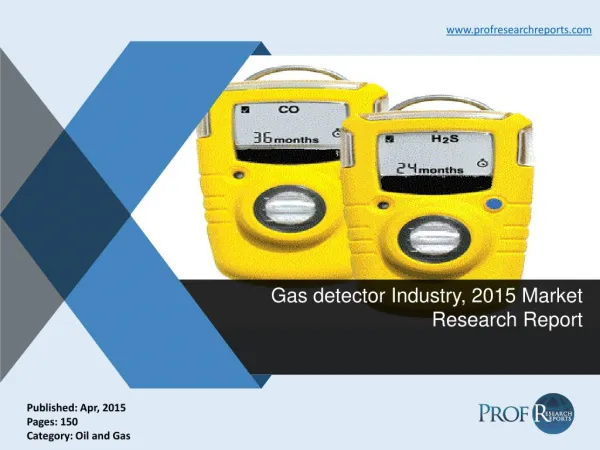 Gas detector Industry, 2015 Market Research Report