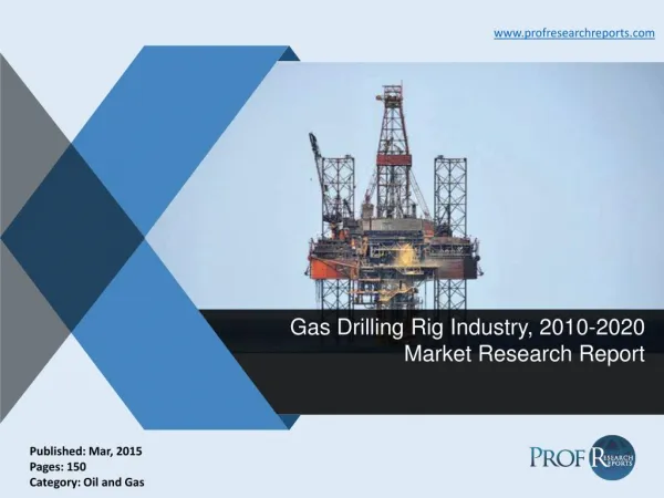 Gas Drilling Rig Industry, 2010-2020 Market Research Report