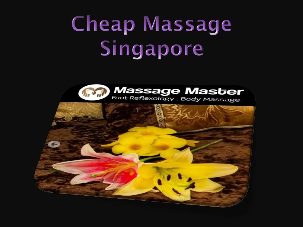 cheap massage singapore