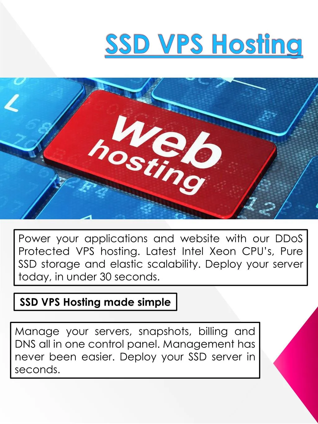 ssd vps hosting