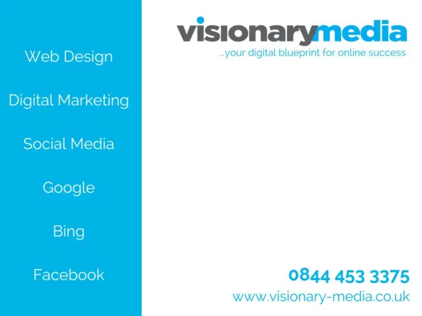 Visionary Media Marketing, Digital Marketing Agency in Thornbury, Bristol