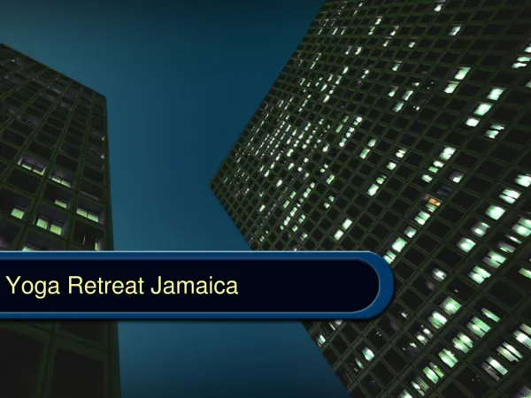 Yoga Retreat Jamaica