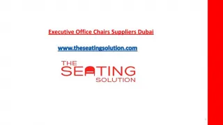 Best cheap executive office Leather chairs dubai - slide 1