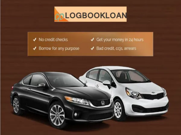 Cash Logbook Loan