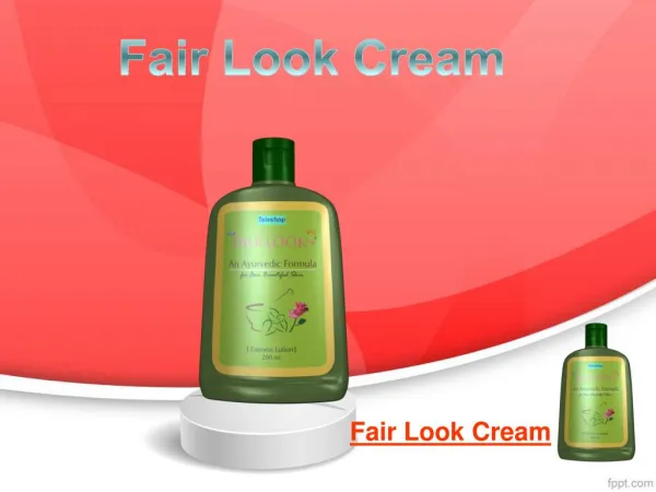 Fair Look cream