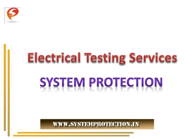 Electrical Testing and Inspection Services India