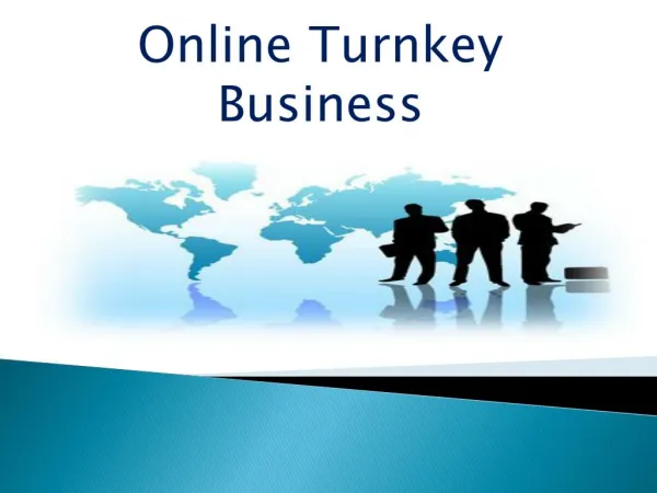 Online Turnkey Business