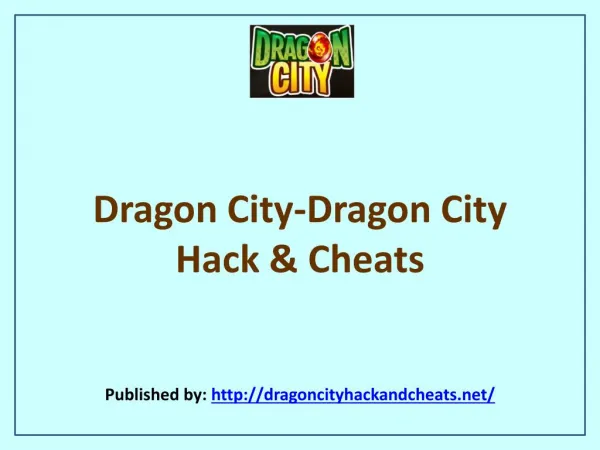 Dragon City-Dragon City Hack & Cheats