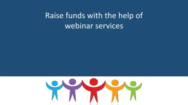 Raise funds with the help of webinar services