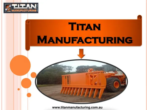 Titan Manufacturing Research and Development Department