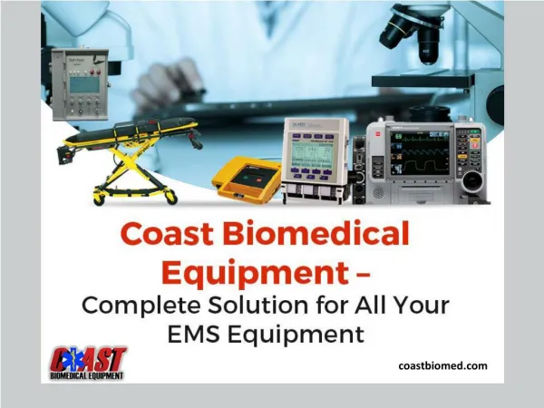 Where to Buy Biomedical Equipment and EMS Supplies