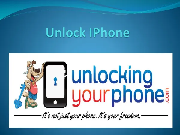 Unlock IPhone