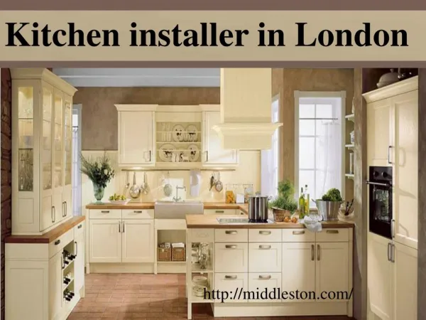 Kitchen installer in london