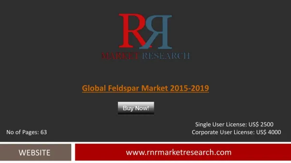 global feldspar market 2015 2019