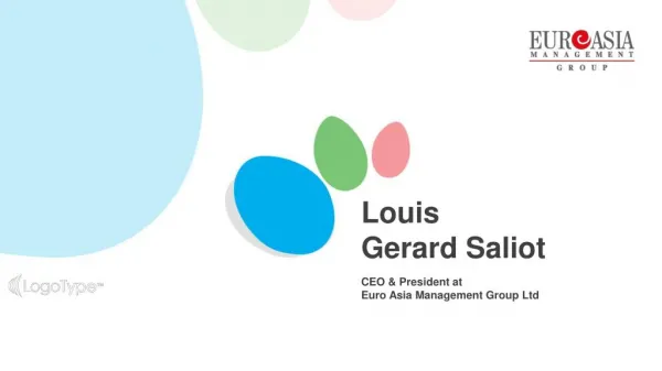 Louis Gerard Saliot | Living Legend in Tourism(EAM Group)