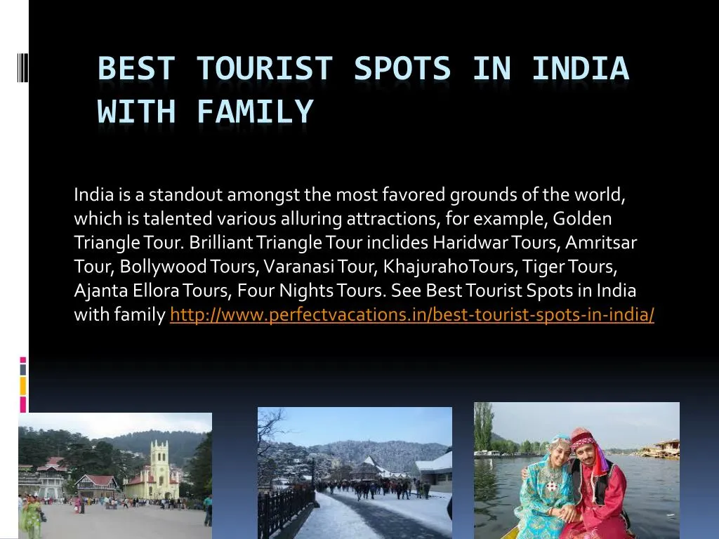 best tourist spots in india with family