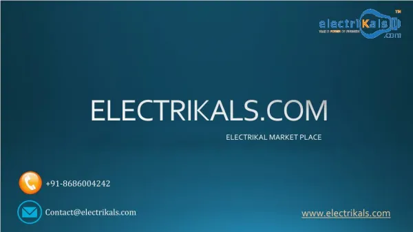 FANS | electrikals.com