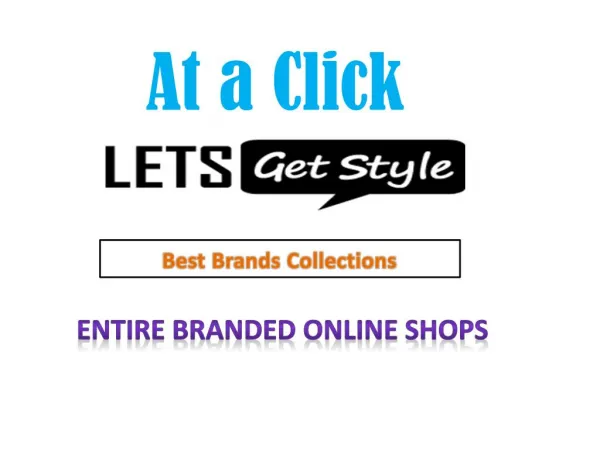 Online shopping with lets get style|Lets Get Style- letsgetstyle.com