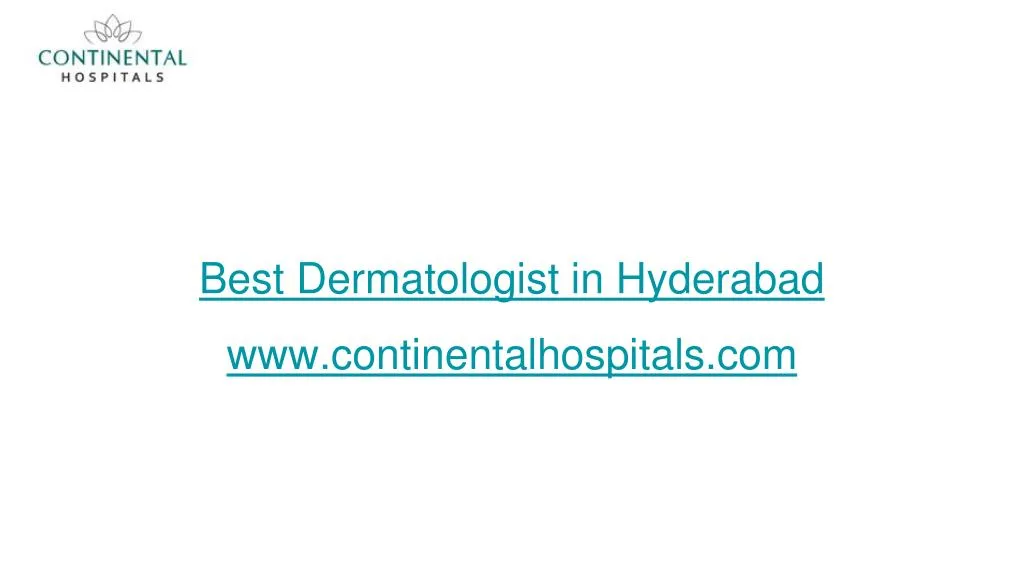 best dermatologist in hyderabad
