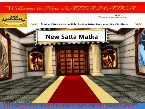 Satta Matka King result