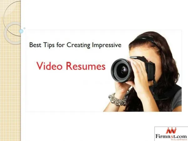 Best Tips for Creating Impressive Video Resumes