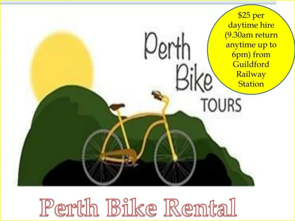 Perth Bike Rental