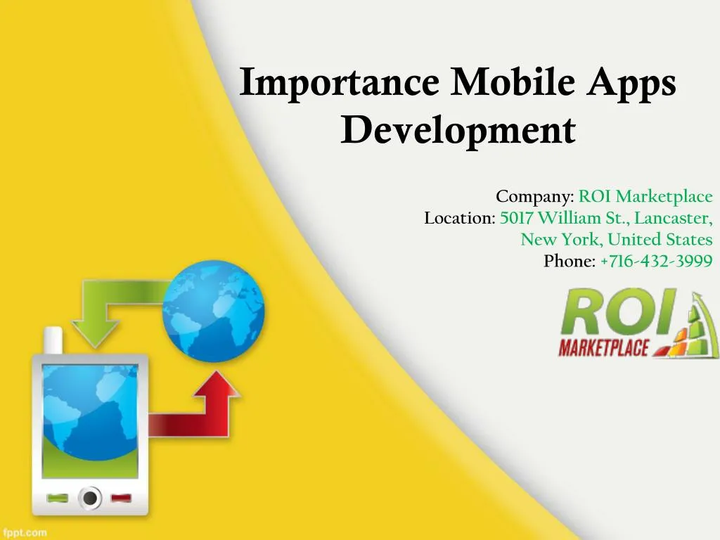 importance mobile apps development
