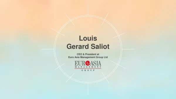 Living Legend in Tourism Industries (EAM Group) | Louis Gerard Saliot