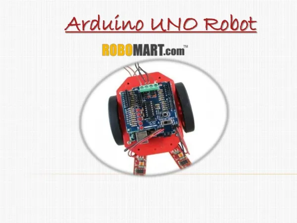 Arduino UNO Robot by Robomart