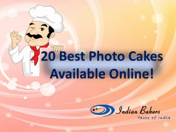 Best Photo Cakes Online