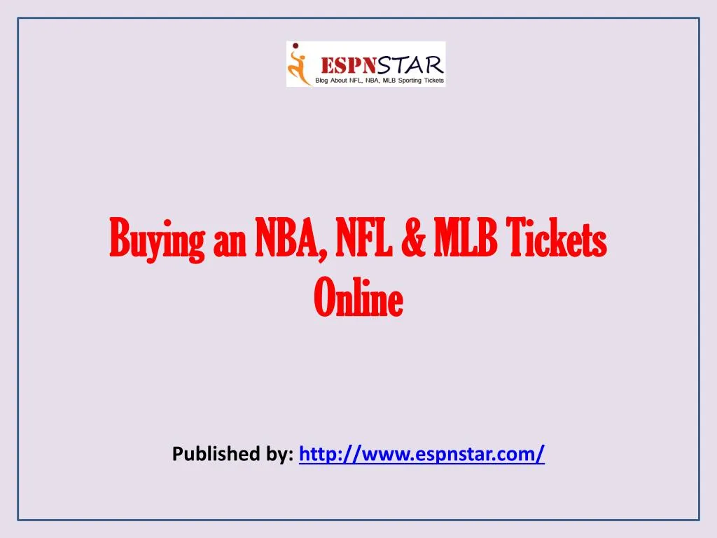 buying an nba nfl mlb tickets online