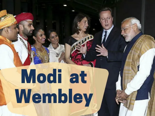 Modi at Wembley