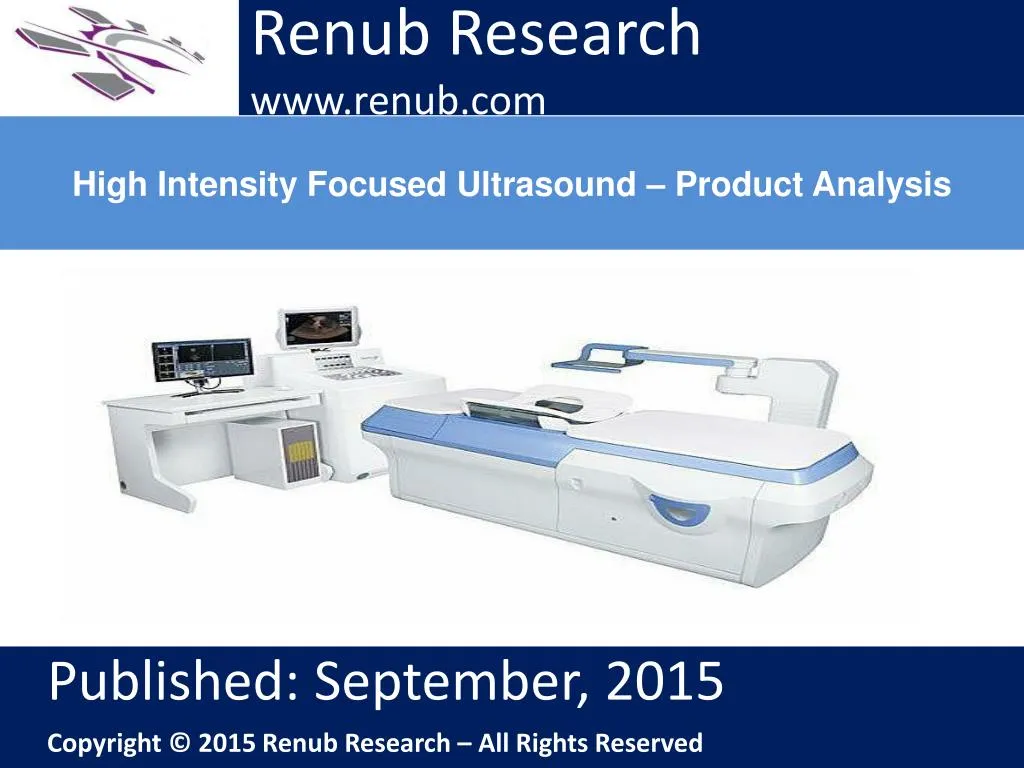 high intensity focused ultrasound product analysis