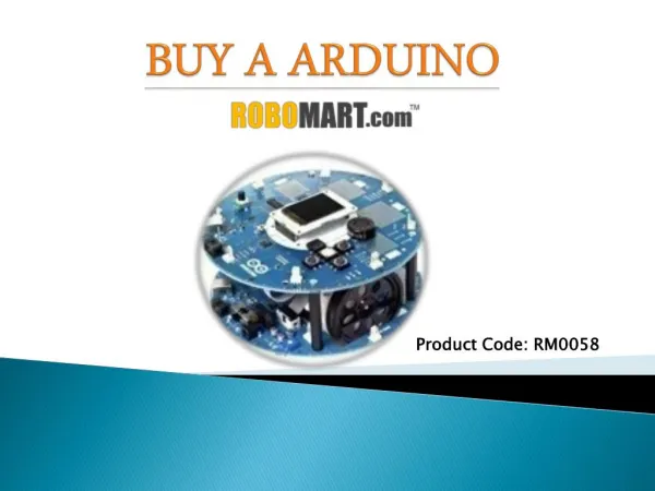 Buy a Arduino by Robomart