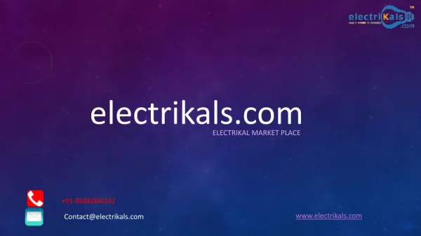 VINAY ELECTRIKAL TOOLS | electrikals.com