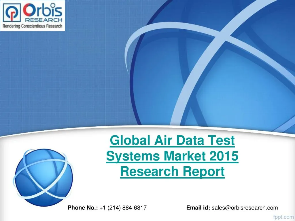 global air data test systems market 2015 research report