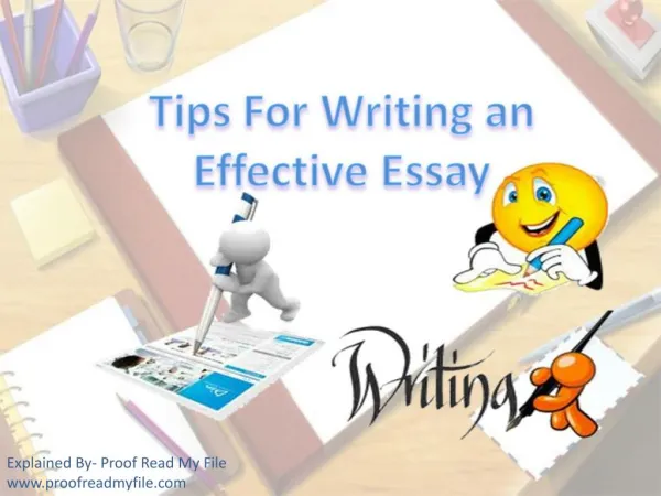 Tips for Writing an Effective Essay