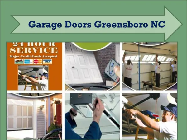 Garage Doors Greensboro NC - Repair & Installation