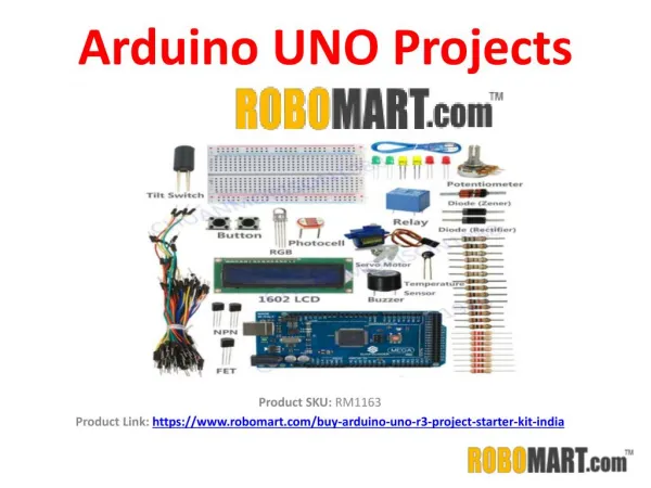 Arduino UNO Projects by Robomart