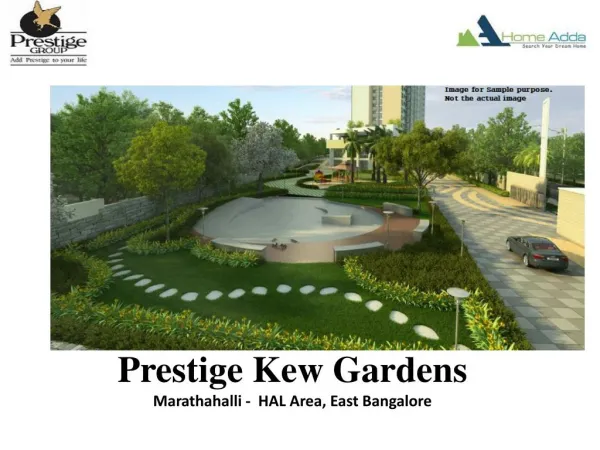 Prestige Pre launch Venture In East Bangalore