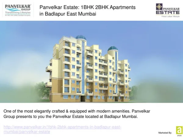 Panvelkar Estate - 1BHK & 2BHK Apartments in Badlapur East Mumbai