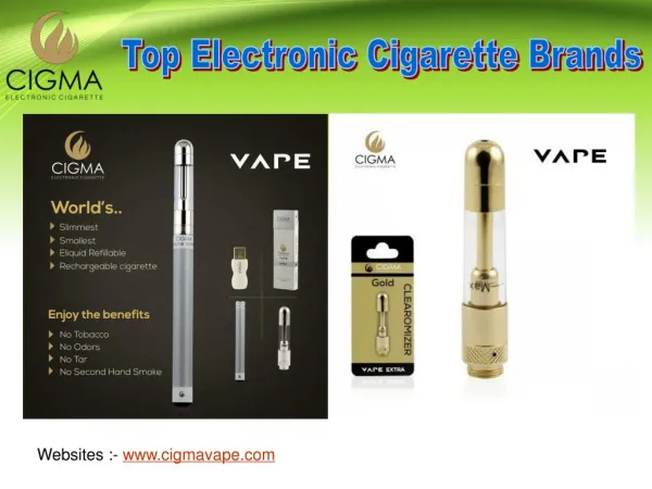 Benefits of the Top Electronic Cigarettes