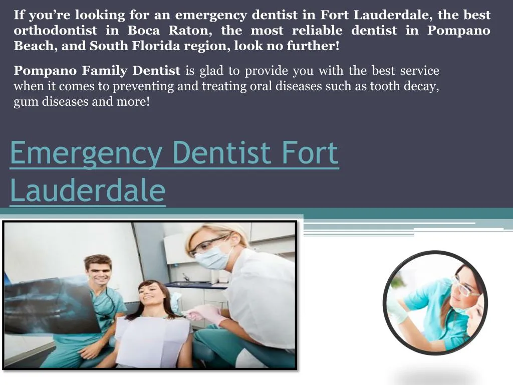 emergency dentist fort lauderdale