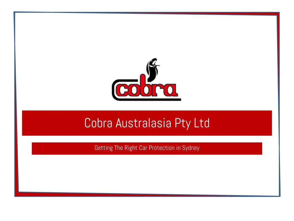 cobra australasia pty ltd