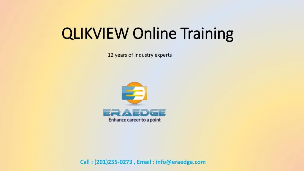 qlikview online training