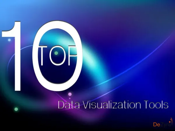 Top 10 Data Visualization Tools
