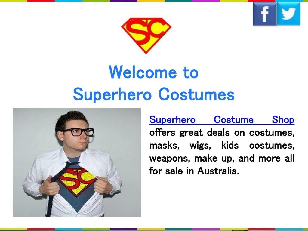 welcome to superhero costumes